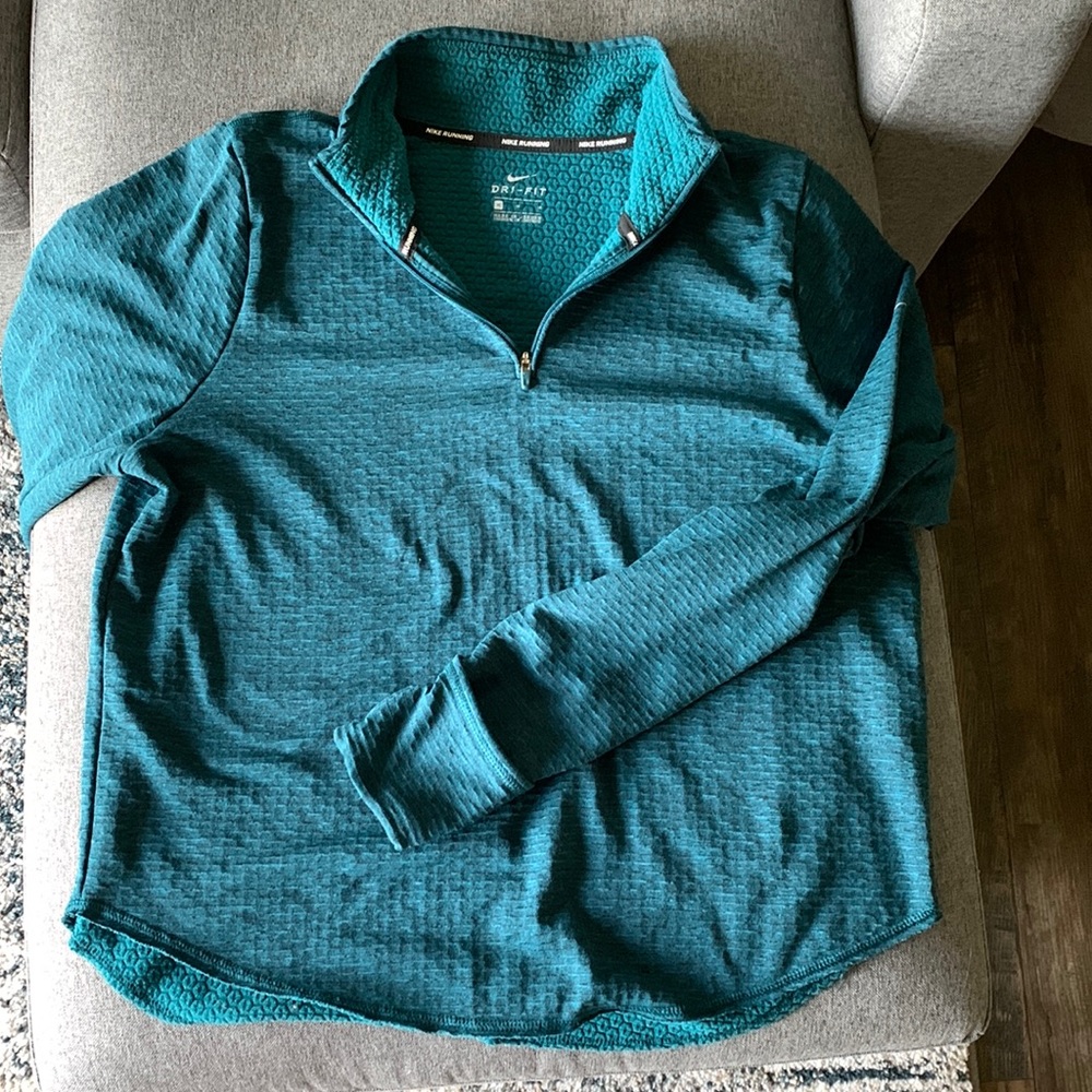 Nike Running DriFit Quarter Zip Size M